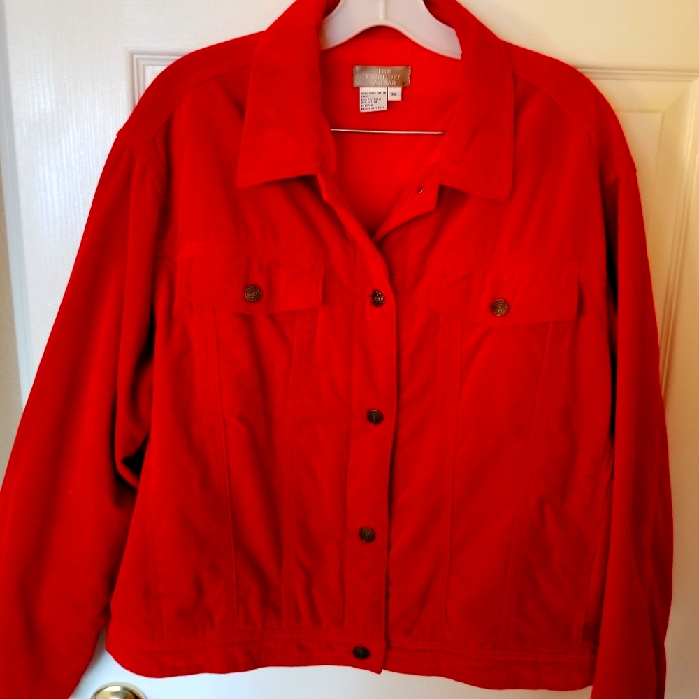 Red Velvet Jacket